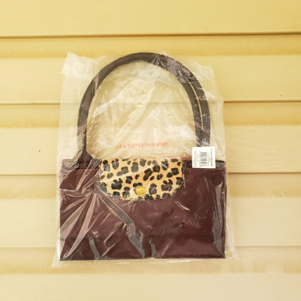 Cheetah print tote
